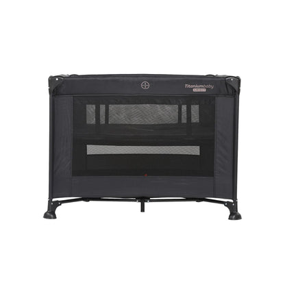 Titaniumbaby Opvouwbaar Reisbed / Park Smart Mason Black