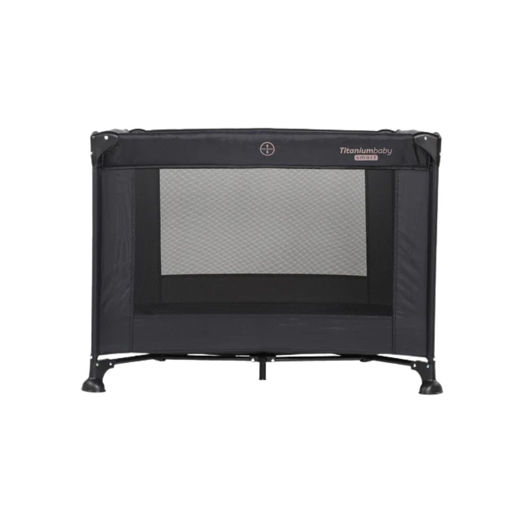 Titaniumbaby Opvouwbaar Reisbed / Park Smart Mason Black