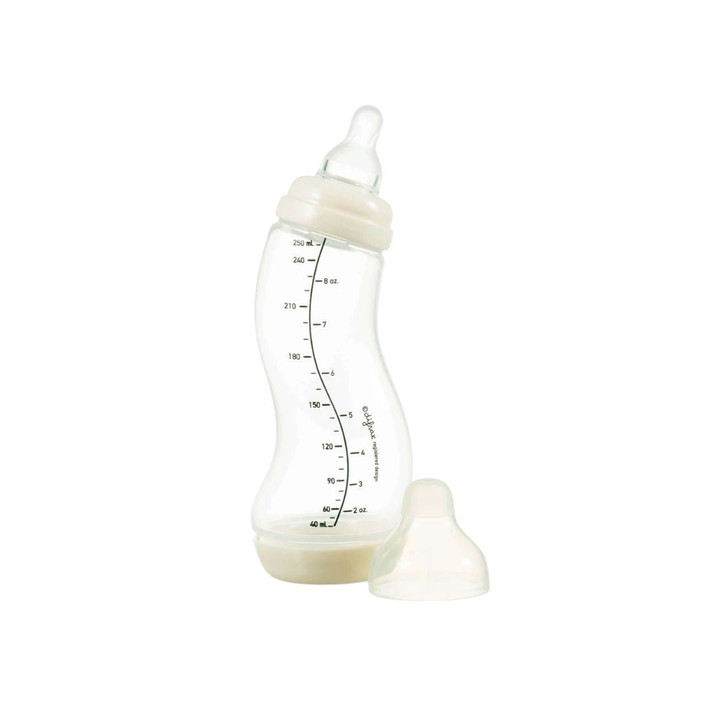Difrax Biberon en S Natural Ivory 250 ml