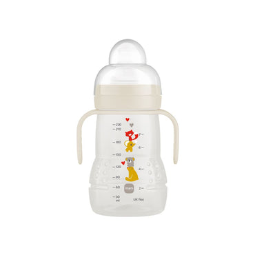MAM Gobelet d'apprentissage Trainer+ Beige 220 ml 