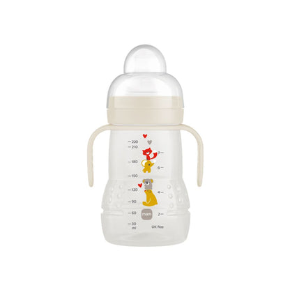 MAM Gobelet d'apprentissage Trainer+ Beige 220 ml 