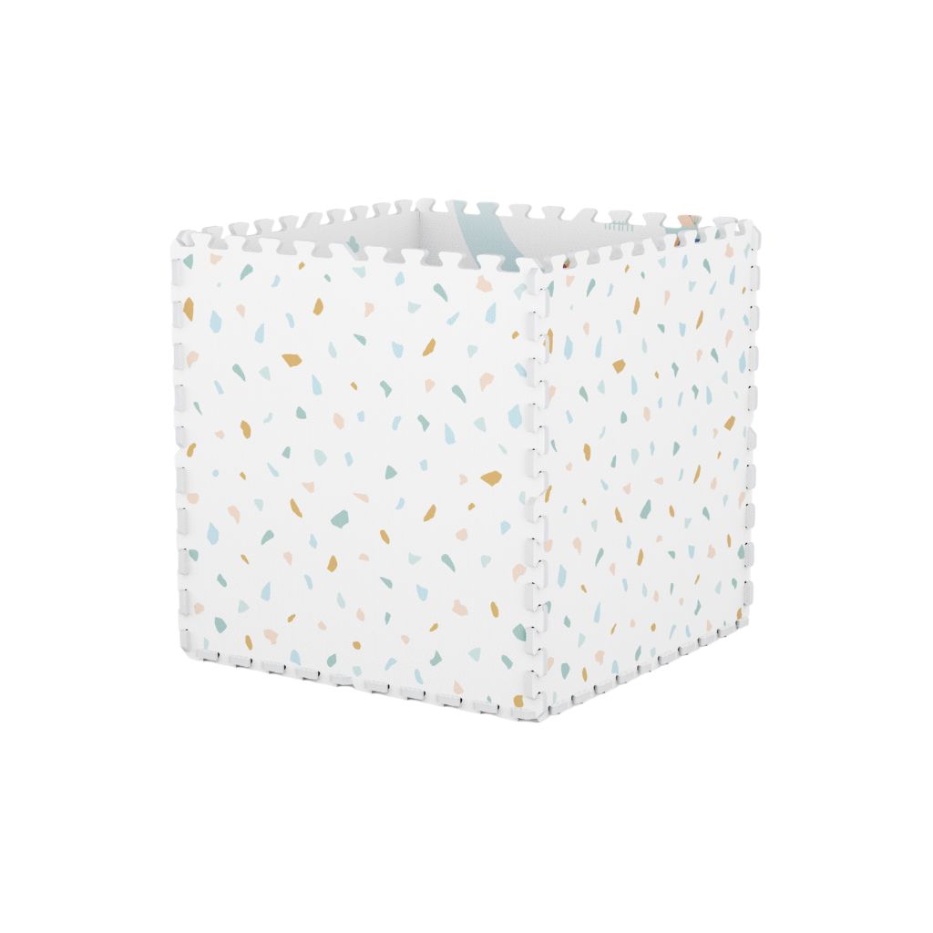 Play and Go Tiloo village puzzlemat, storage box, and mini house