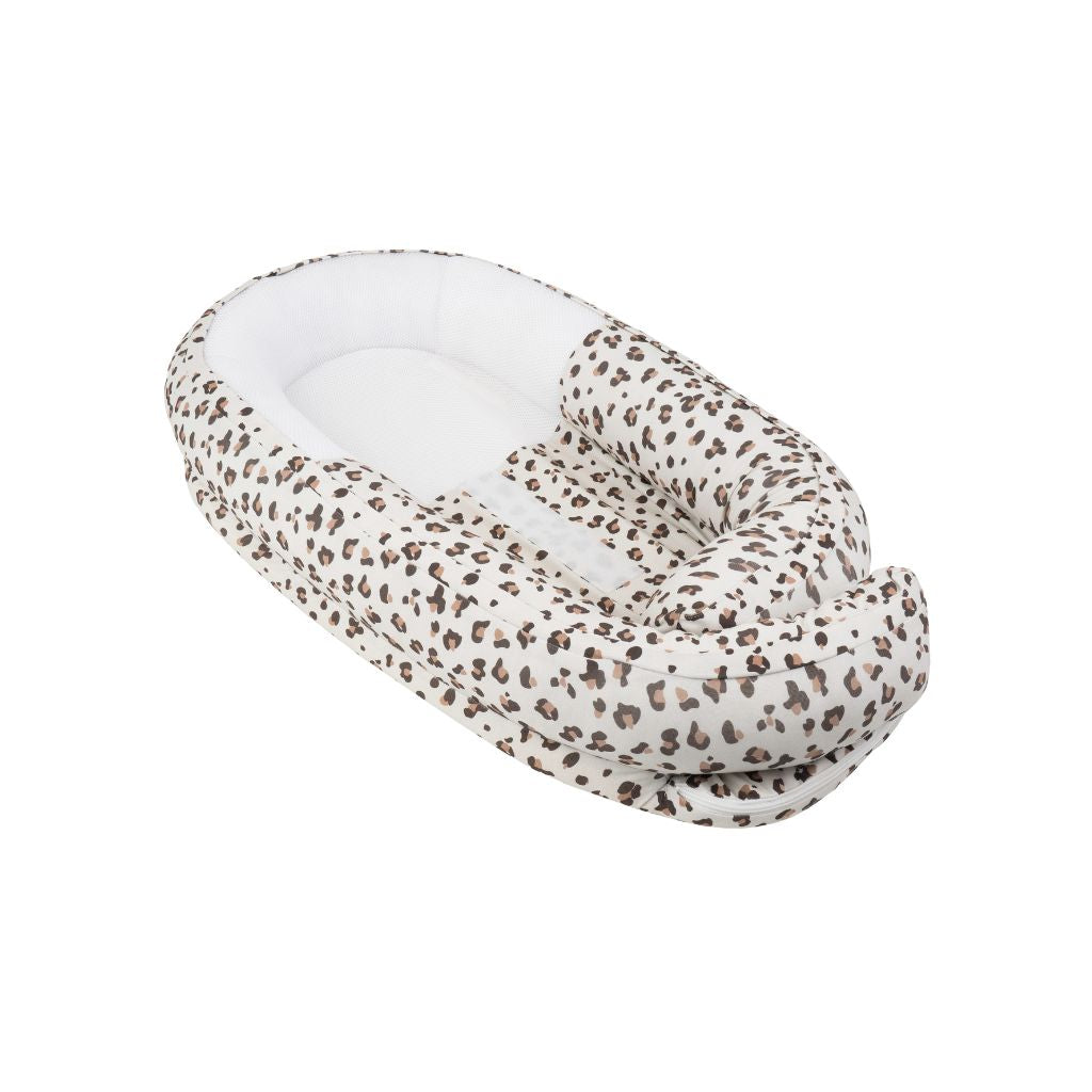 Doomoo Babynestje Cocoon Leopard Cream