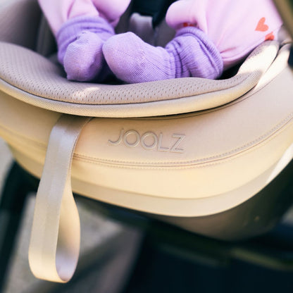 Joolz Draagbare Autostoel Maxi-Cosi Pebble Slide Pro Groep 0+ Sandy Taupe
