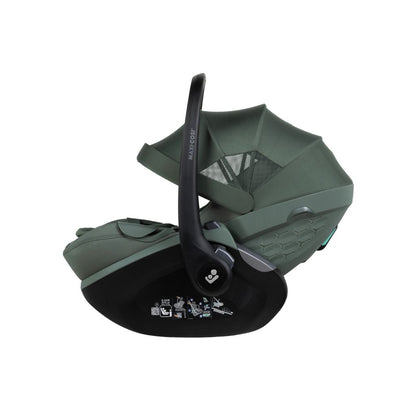 Joolz Draagbare Autostoel Maxi-Cosi Pebble Slide Pro Groep 0+ Forest Green