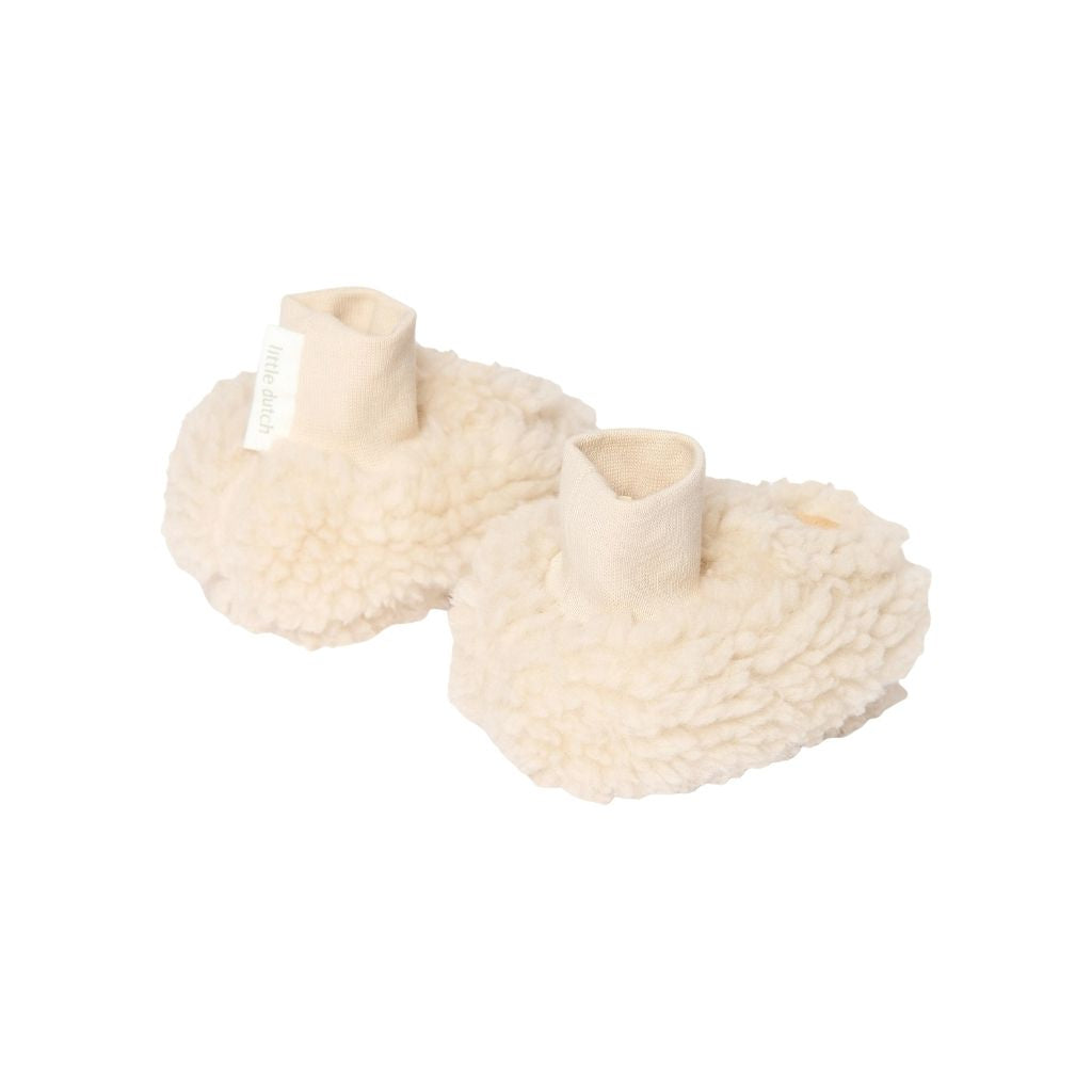 Little Dutch Chaussons Teddy Safari Friends Sand Unisexe 0-3 M