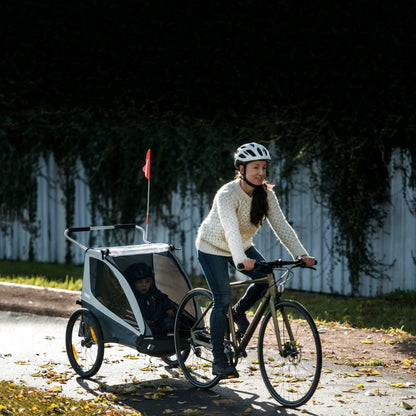Thule Remorque à Vélo Coaster XT Bleu 