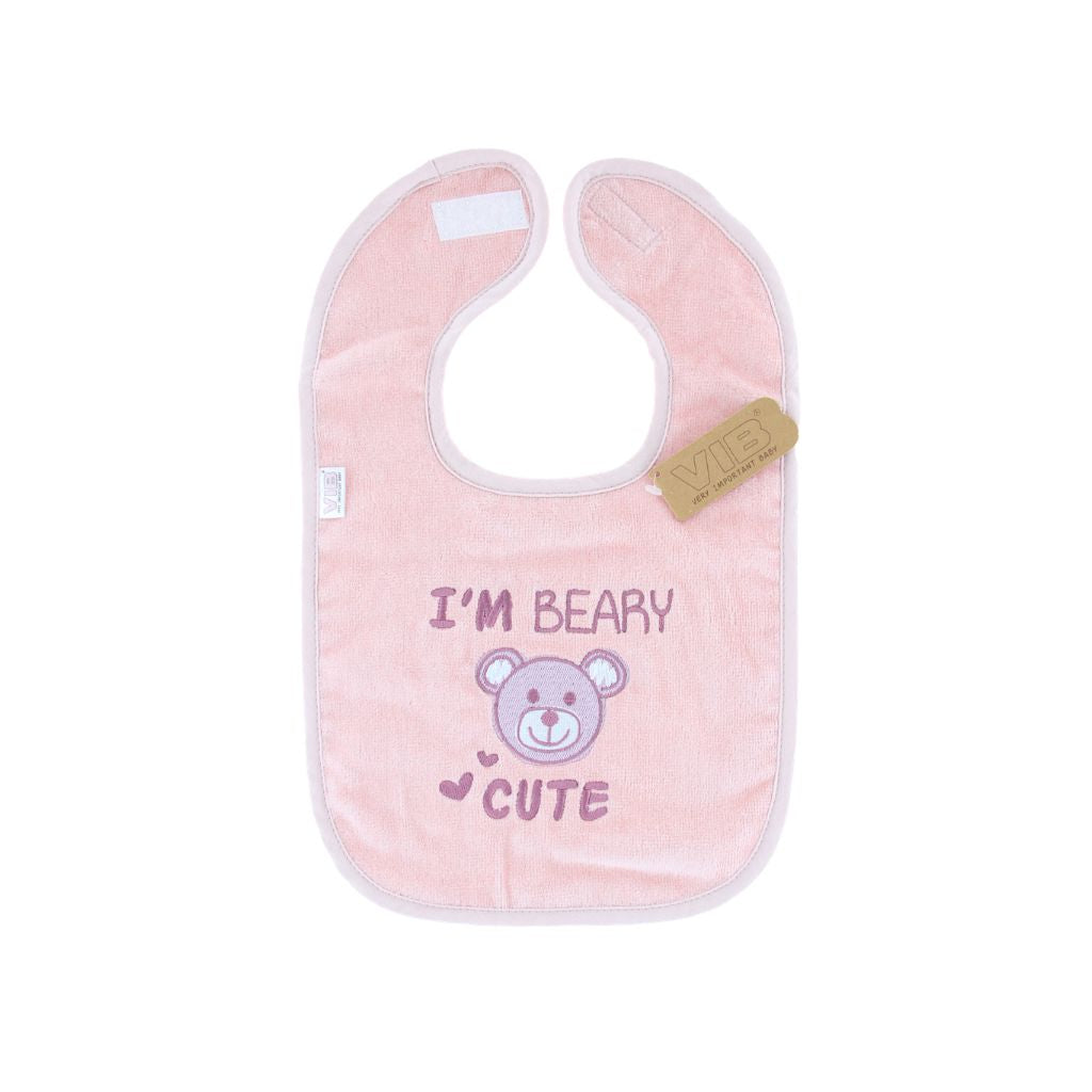 VIB Slabbetje "I'm Beary Cute" Rose Smoke