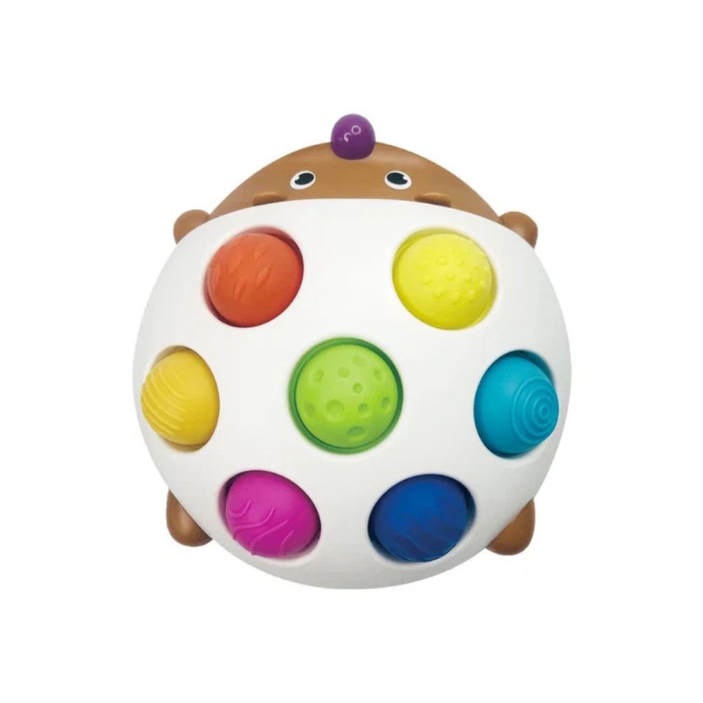 BoJungle Activiteitenspeeltje Eddy the Popping Hedgehog Veelkleurig
