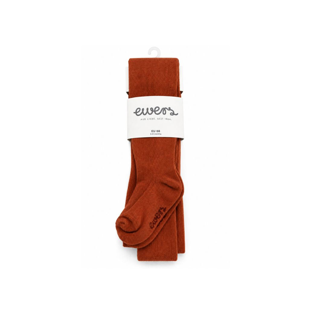 94025/0319 Collant, basic, uni toffee (roest), m68