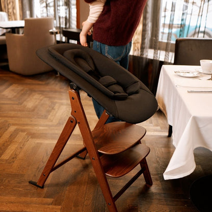 Cybex Chaise Haute Click & Fold 4-en-1 All Natural Dark
