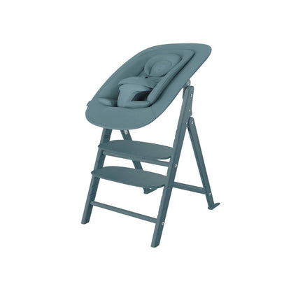 Cybex Eetstoel Click & Fold 4-in-1 Stone Blue