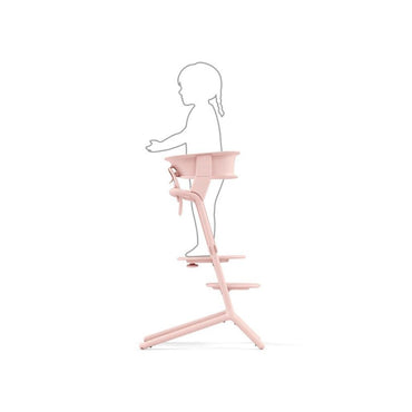 Cybex Tour d'apprentissage Pour Chaise Haute Lemo Pearl Pink