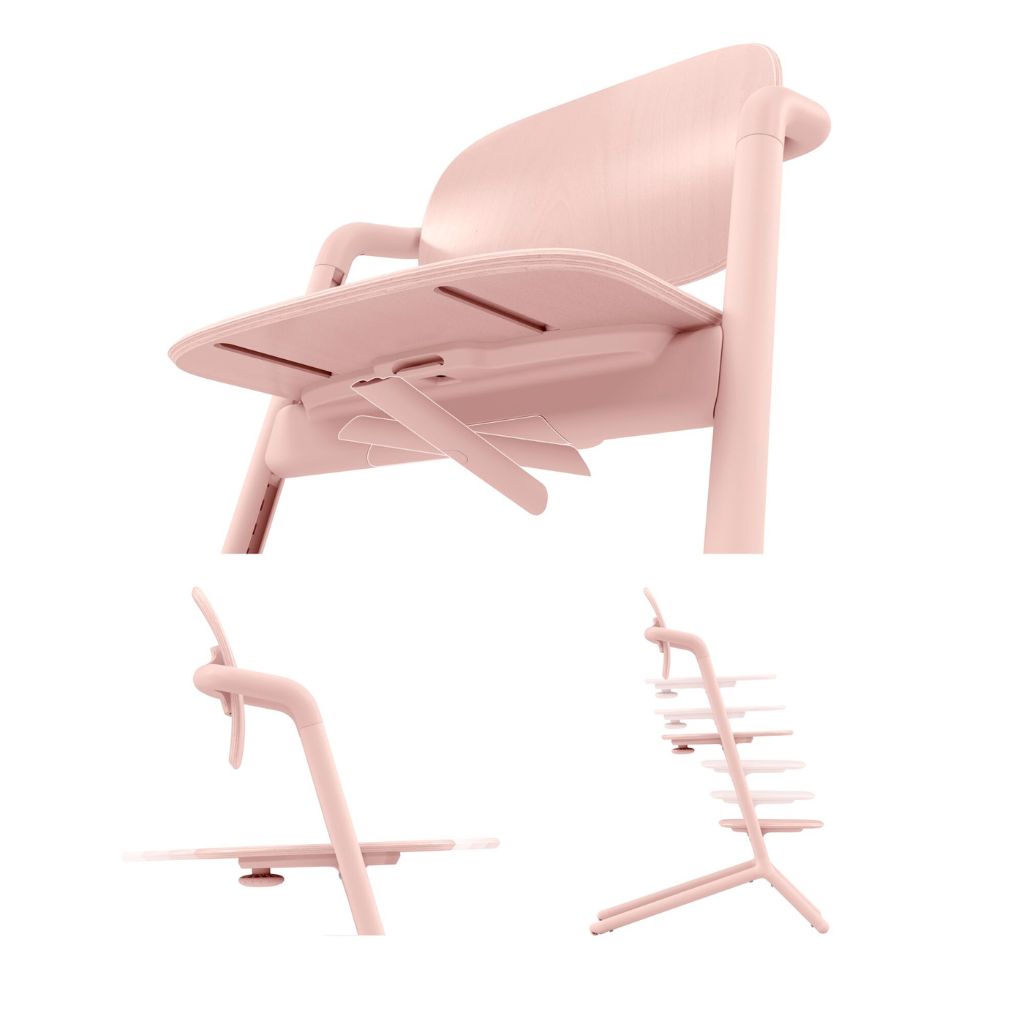 Cybex Eetstoel Lemo 2 Pearl Pink