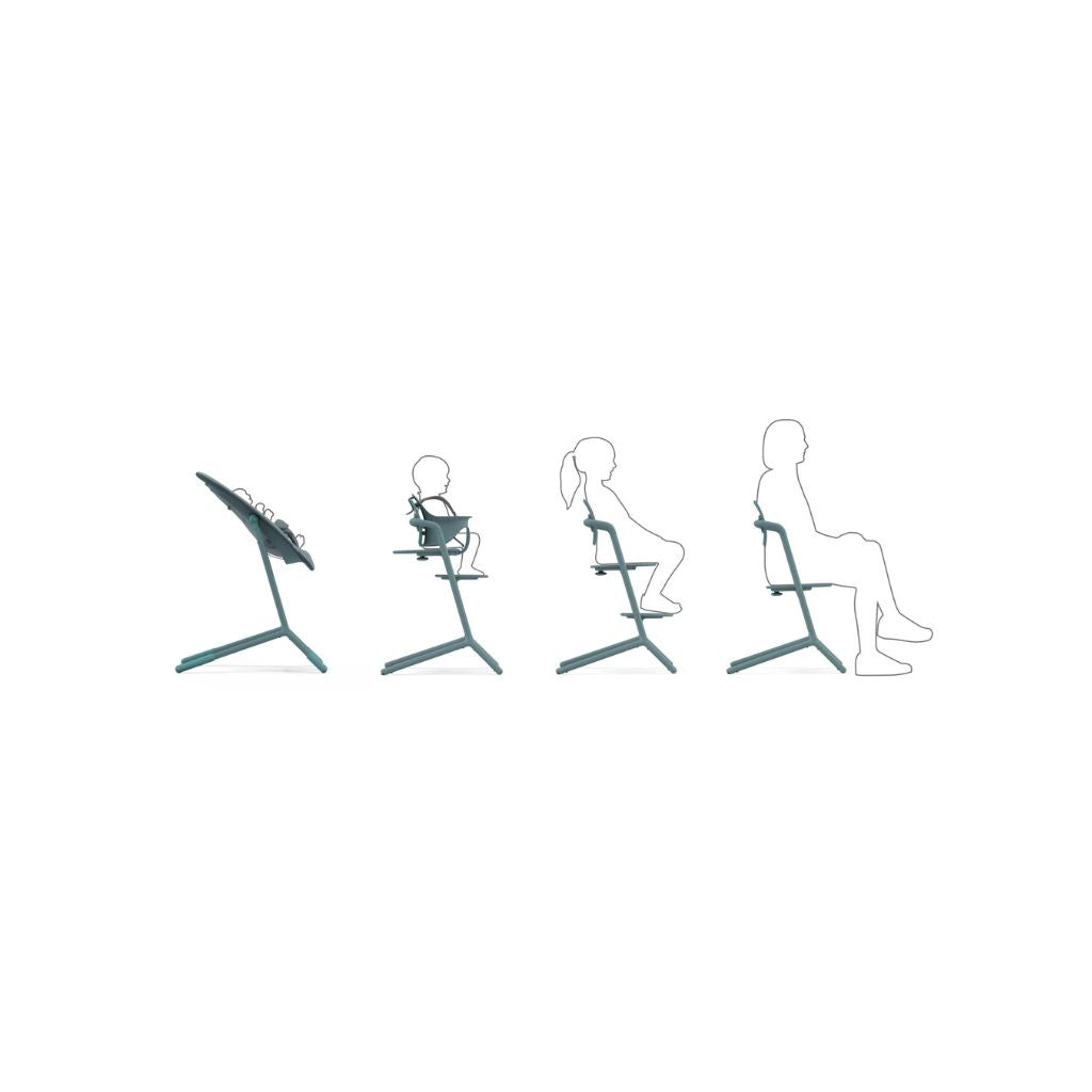 Cybex Eetstoel Lemo 2 Stone Blue