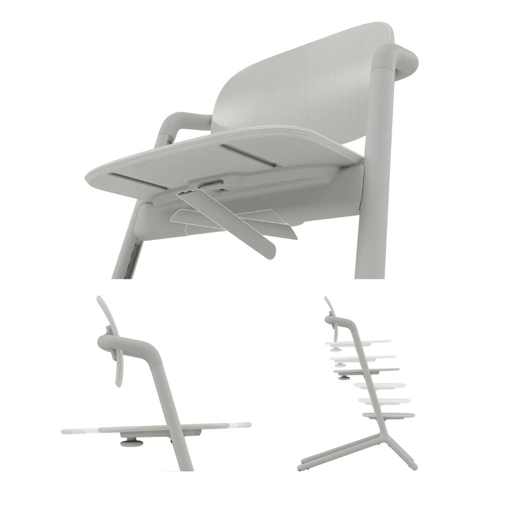 Cybex Eetstoel Lemo 2 Suede Grey