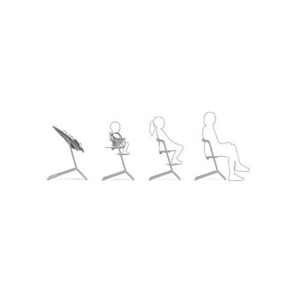 Cybex Eetstoel Lemo 2 Suede Grey