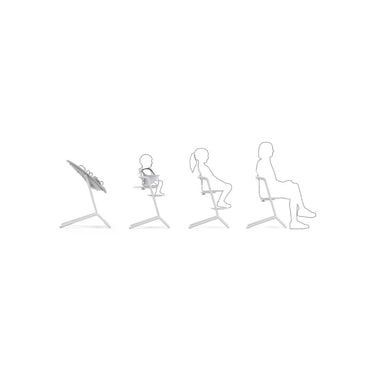 Cybex Chaise Haute Lemo 2 All White 