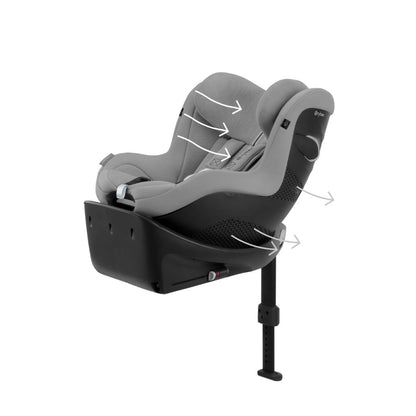 Cybex Autostoel Sirona Gi i-Size Plus Groep 0+/1 Stone Grey