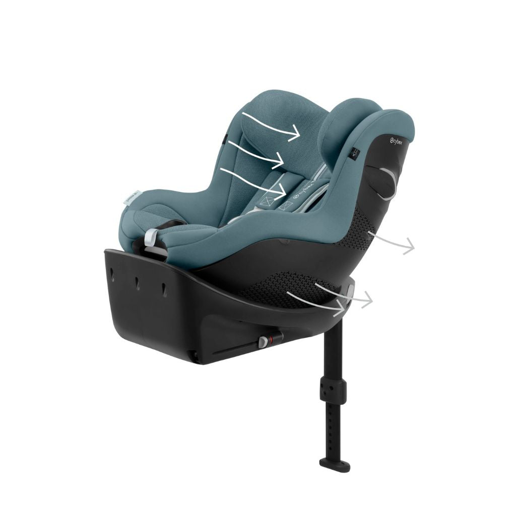Cybex Autostoel Sirona Gi i-Size Plus Groep 0+/1 Stormy Blue
