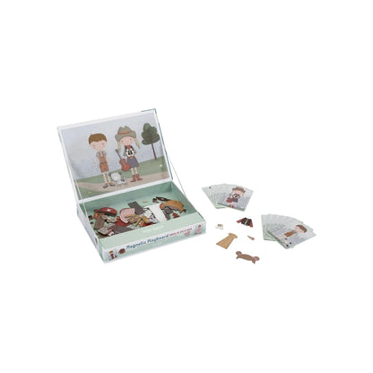 Little Dutch Magnetisch Speelbord Dress-Up Jim & Rosa Multi