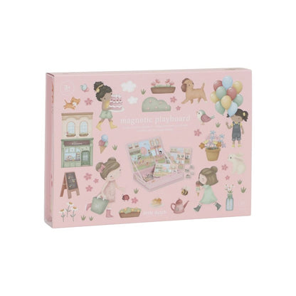 Little Dutch Tableau De Jeu Magnétique Rosa's Rue Commerçante Rose 
