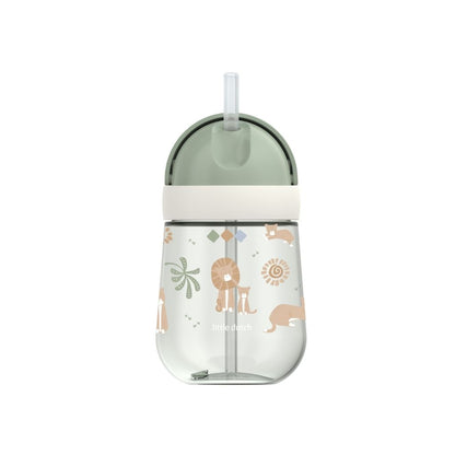 Mepal Gobelet Avec Paille Mio Safari Friends Vert 300 ml  