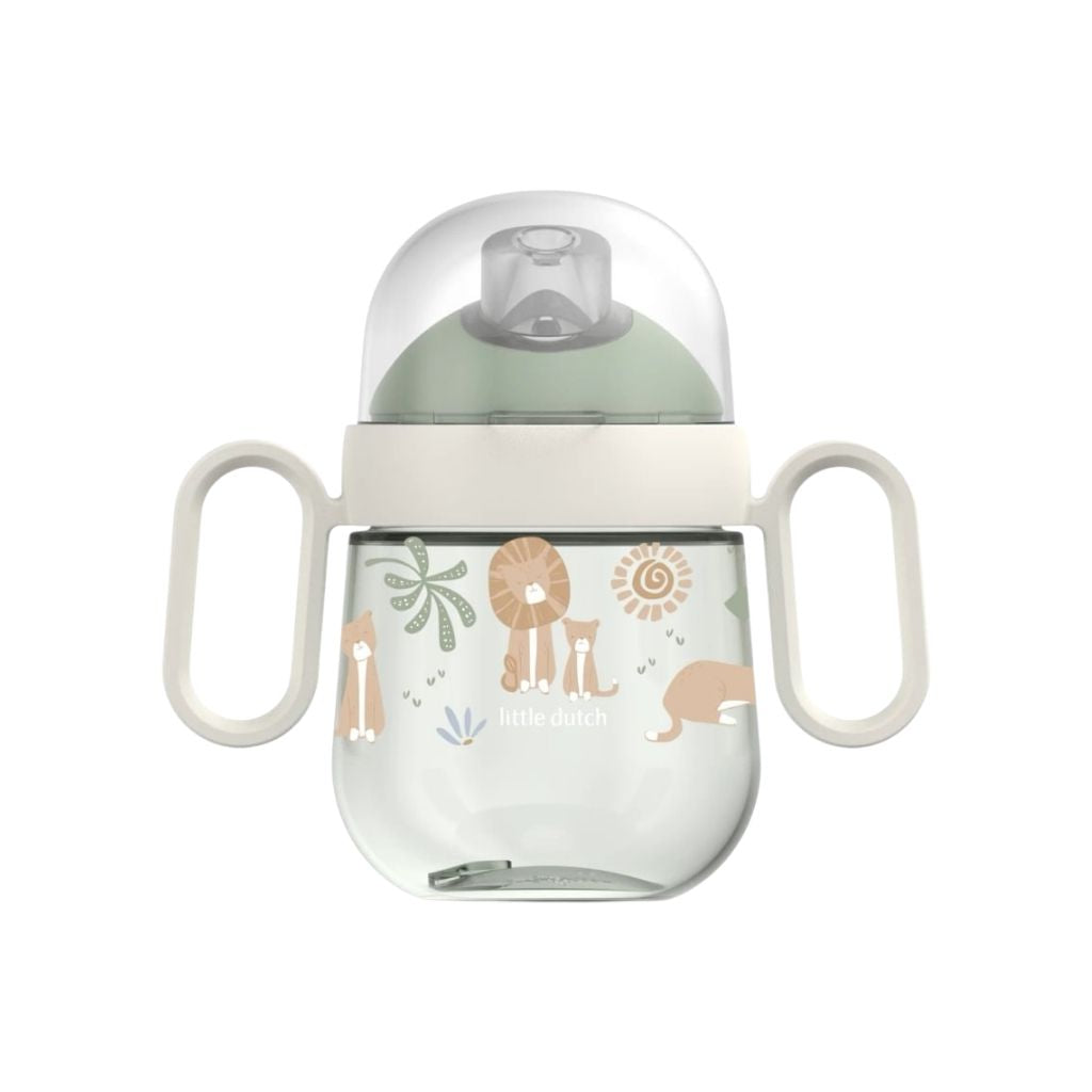 Mepal Gobelet d'apprentissage Mio Safari Friends Vert 200 ml 