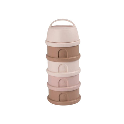 Béaba Doseerdoos Voor Poedermelk 4 Compartimenten Cotton Candy