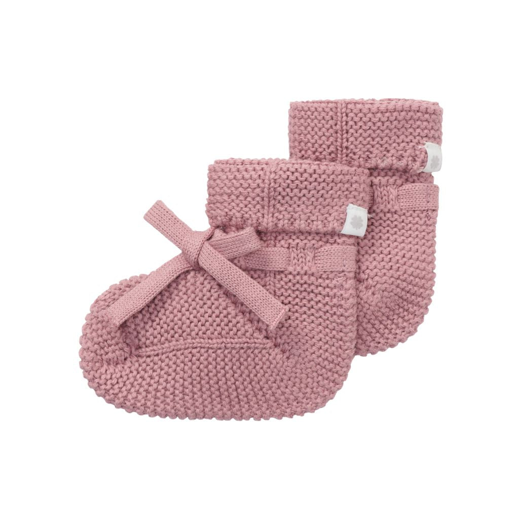 Noppies Chaussettes Booties Knit Deauville Mauve Unisex 0 - 12 m