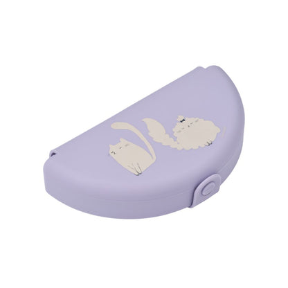 Liewood Boîte à Snacks Pliable Eugene Cat Warm Lilac 