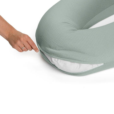 Doomoo Housse Pour Coussin d'allaitement Softy Tetra Jersey Green