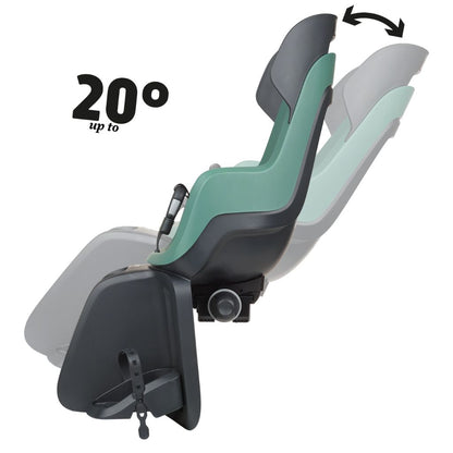Bobike fietsstoel GO® Maxi met slaapstand voor dragerbevestiging Peppermint