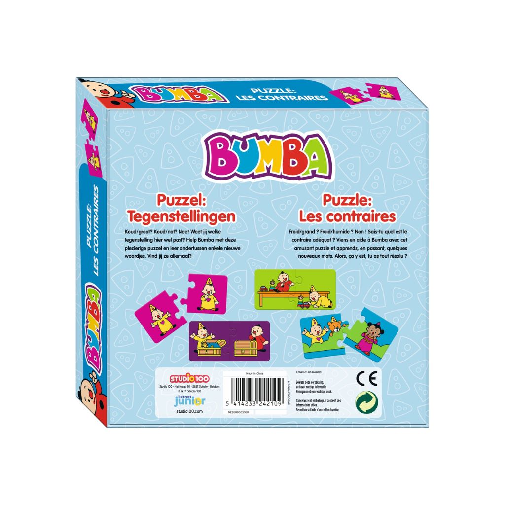 Bumba Puzzel 10-in-1 Tegenstellingen Multi