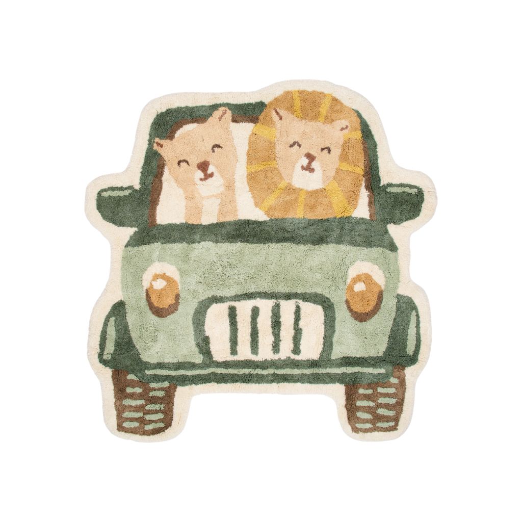 Little Dutch Vloerkleed Jeep Safari Leo Multi