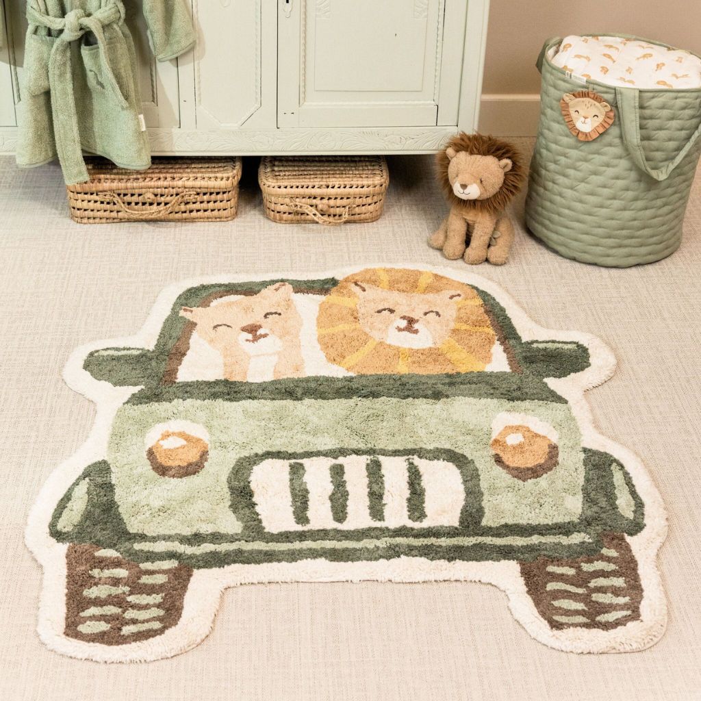 Little Dutch Vloerkleed Jeep Safari Leo Multi