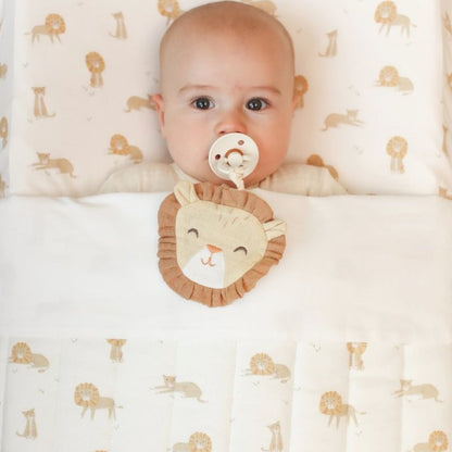 Little Dutch Deken Voor Wieg Safari Leo Geel B 75 x L 100 cm