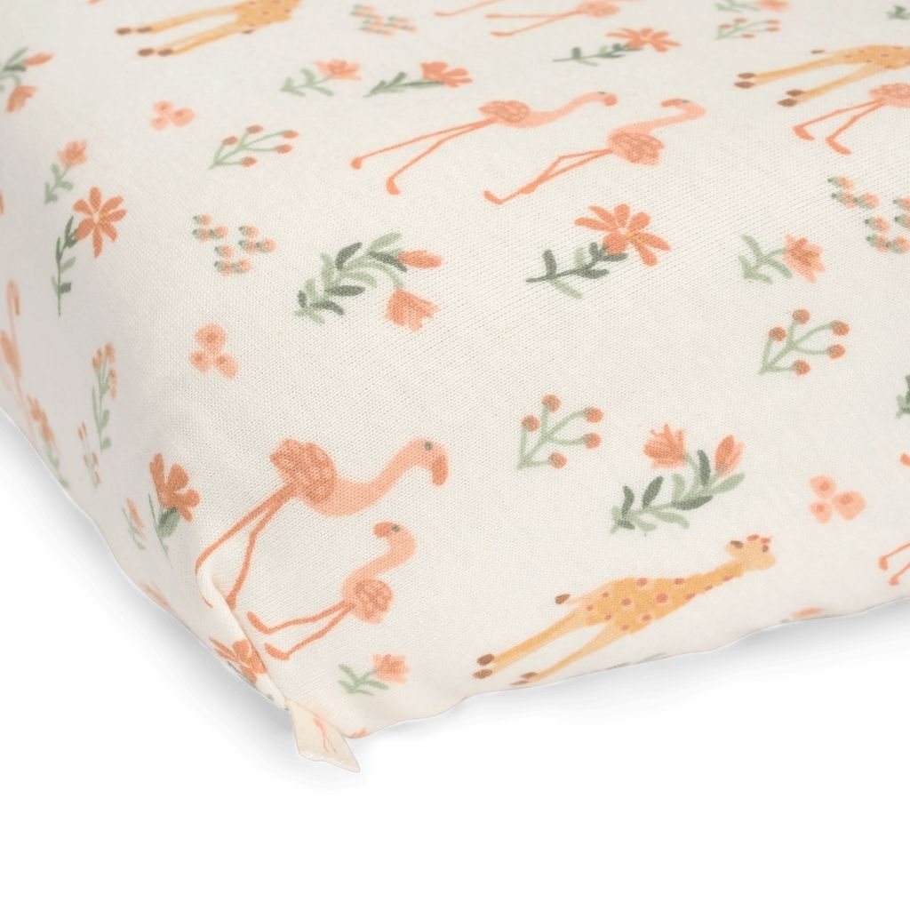 Little Dutch Hoeslaken Voor Wieg Blooming Safari Multi B 40 x L 80 cm