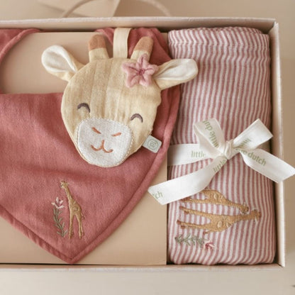 Little Dutch Geschenkset Safari Friends Blooming Safari Roze