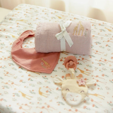 Little Dutch Geschenkset Safari Friends Blooming Safari Roze