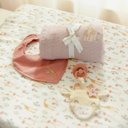 Little Dutch Geschenkset Safari Friends Blooming Safari Roze