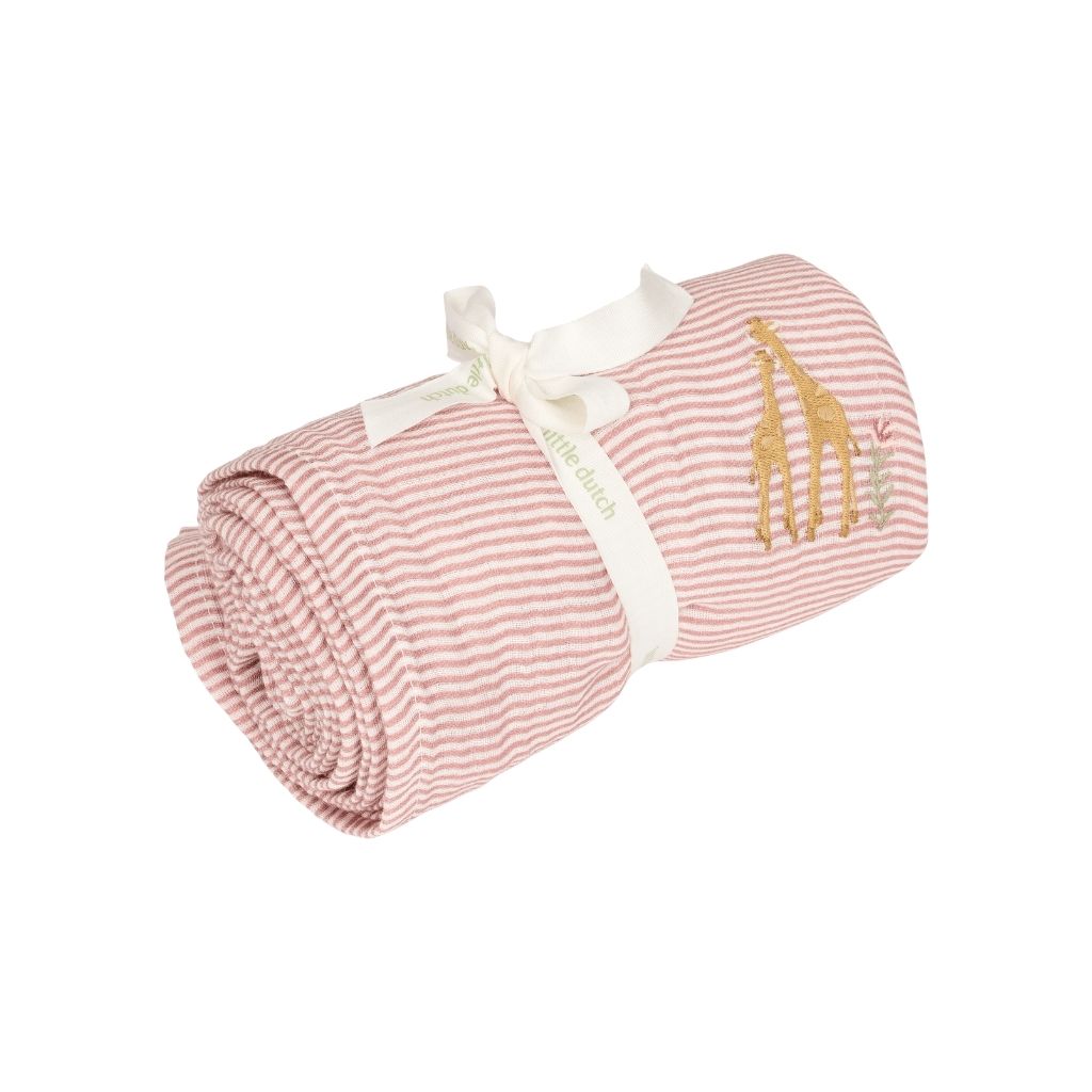 Little Dutch Geschenkset Safari Friends Blooming Safari Roze