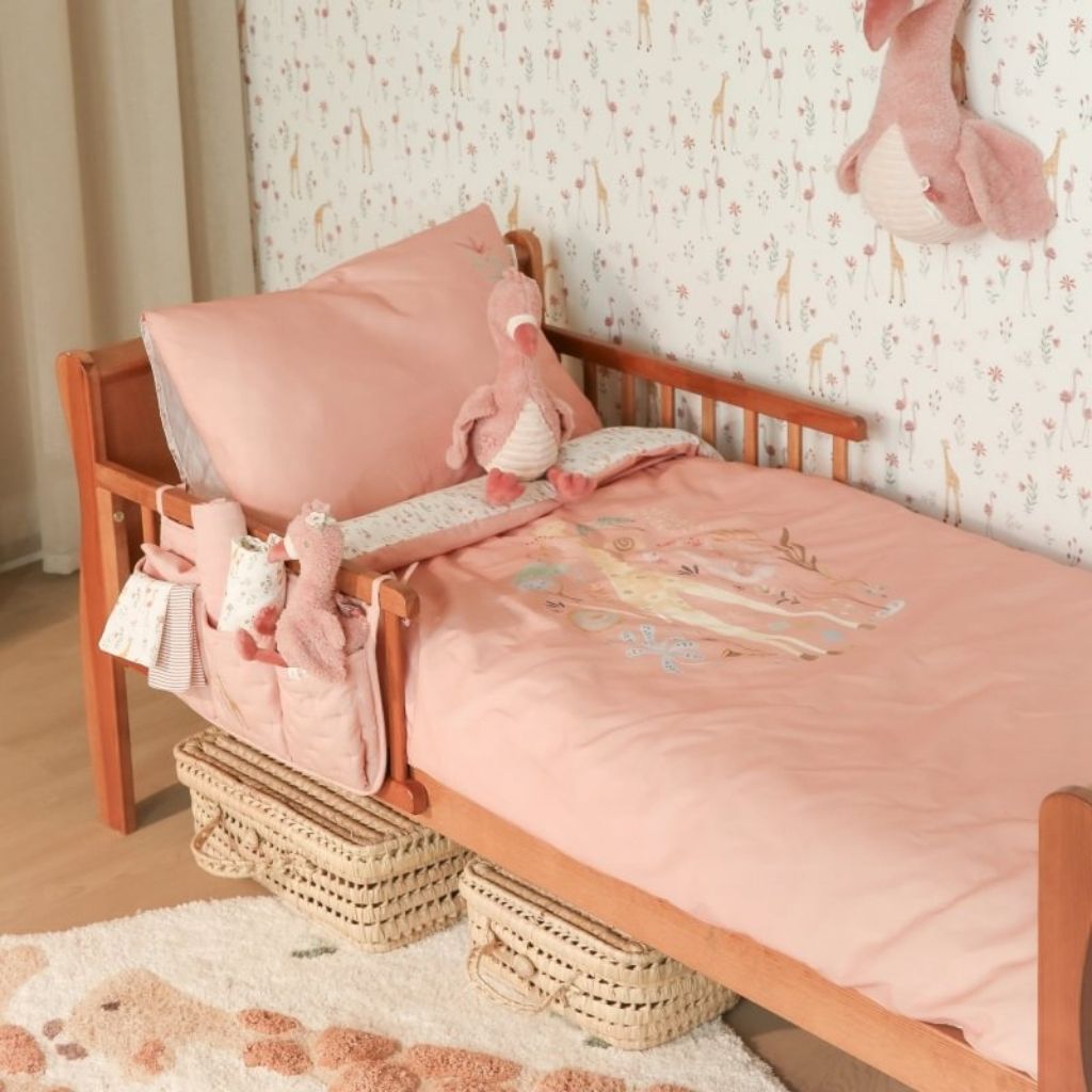 Little Dutch Organiser Giraffe Blooming Safari Roze
