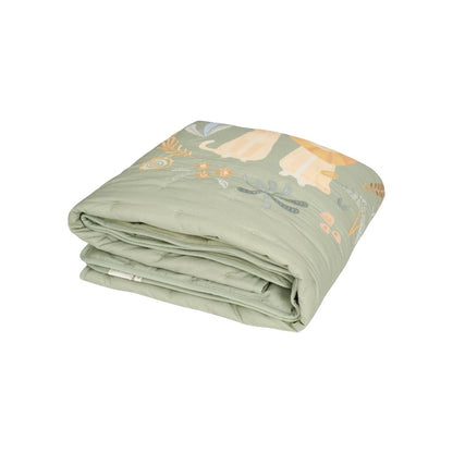 Little Dutch Deken Voor Bed Safari Wonders Groen B 110 x L 140 cm