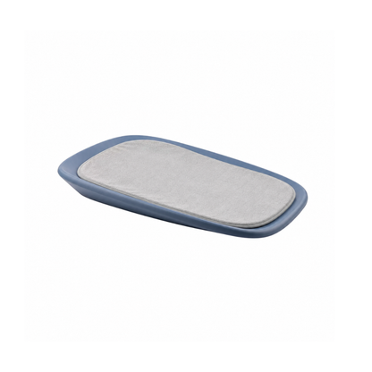 Nattou Matelas à langer Softy Midnight Blue + Coussin Réducteur Gris 