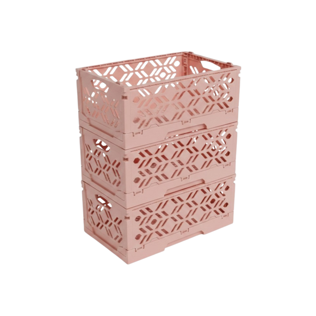 Dreambee Plooibox Essentials Mini 16,1 x 23,8 x 10 cm Midroze – 3 Stuks