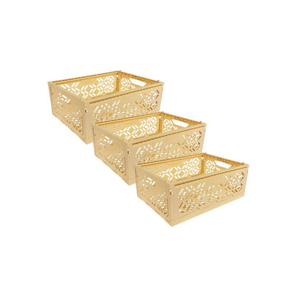Dreambee Plooibox Essentials Mini Oker – 3 Stuks