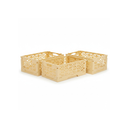 Dreambee Plooibox Essentials Mini 16,1 x 23,8 x 10 cm Oker – 3 Stuks
