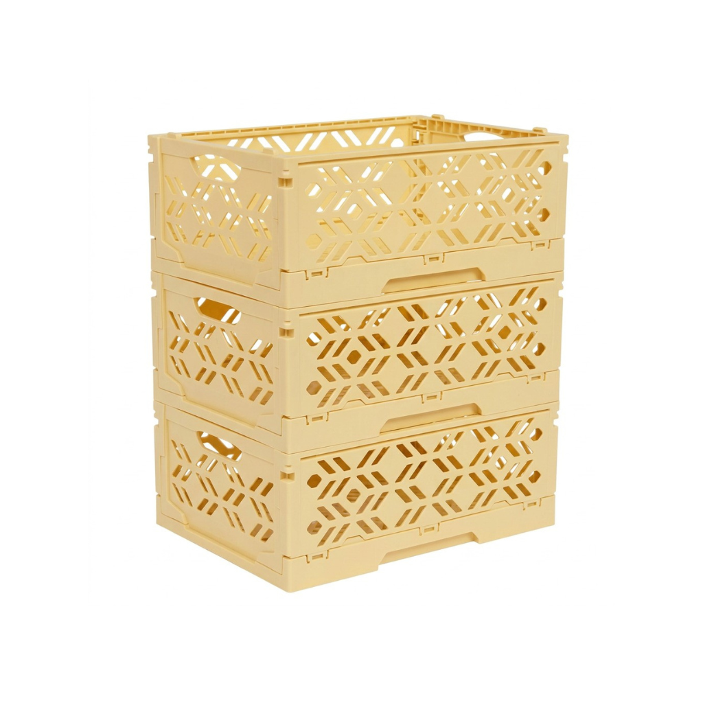 Dreambee Plooibox Essentials Mini 16,1 x 23,8 x 10 cm Oker – 3 Stuks
