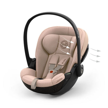 Cybex Draagbare Autostoel Cloud S Groep 0+ Cozy Beige